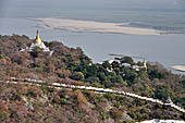 Myanmar - The Irrawaddy river nearby the Sagaing Hill.